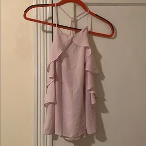 Ruffle tank top